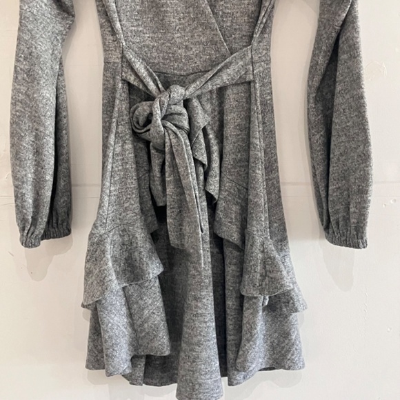 Gray Full rat belletcore double tiered dress - Picture 6 of 8